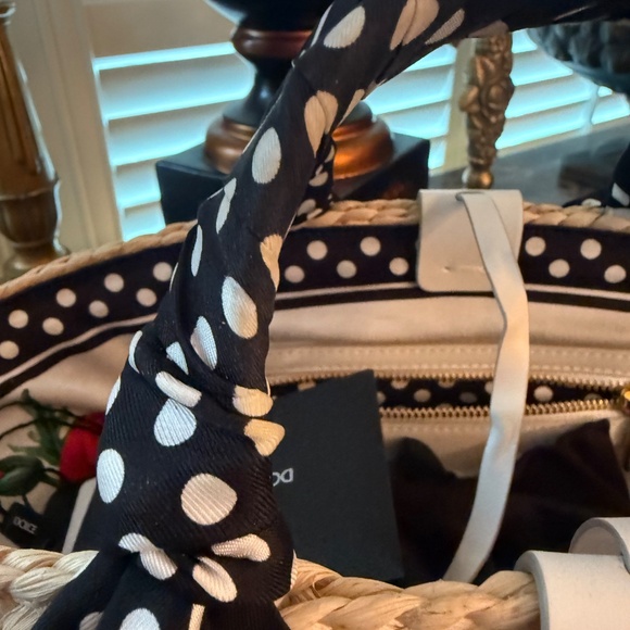 Dolce & Gabbana straw handbag - Picture 3 of 10